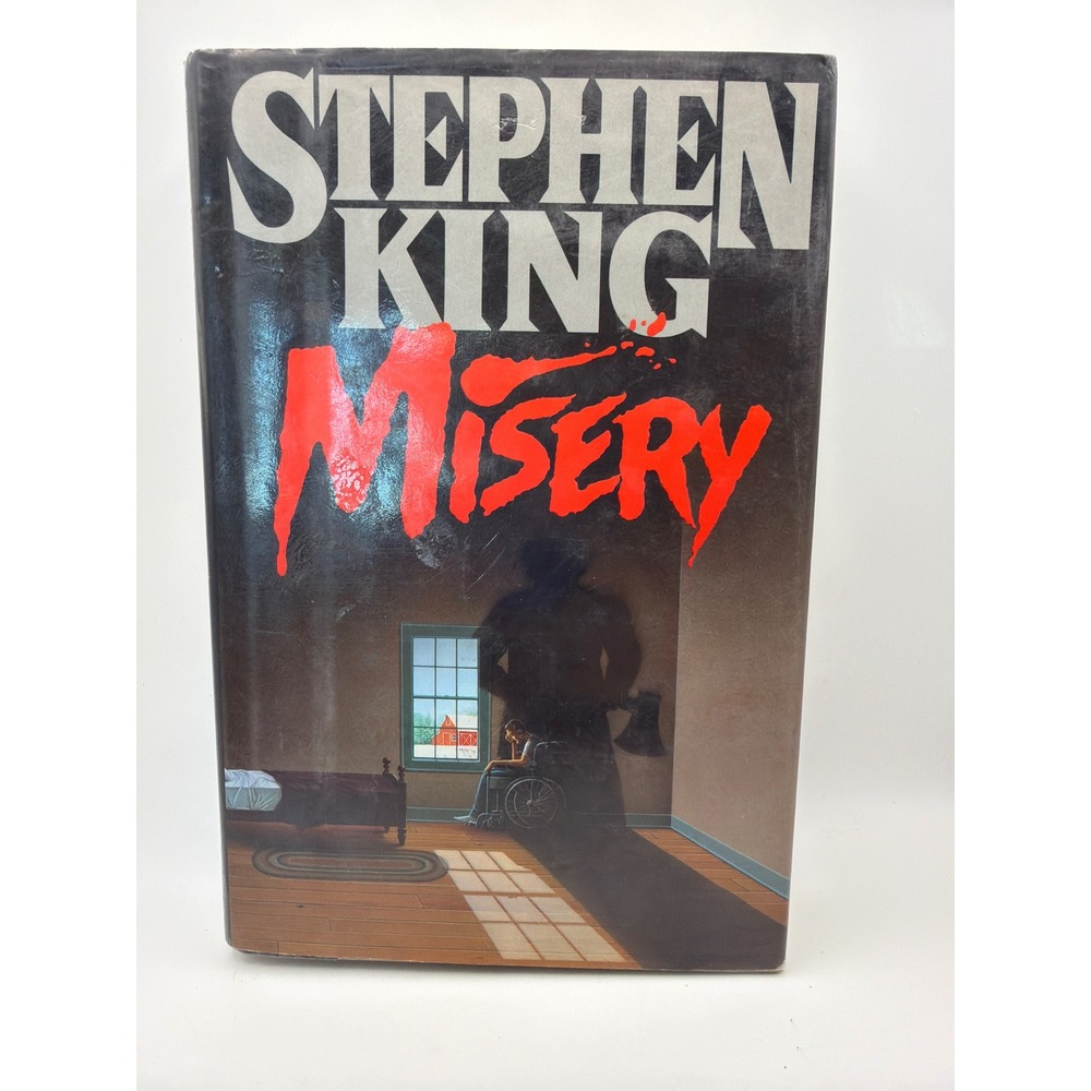 Stephen King Misery 1st Edition Hardcover 1987 Viking First Printing Horror Book
